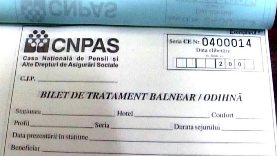 Aproape 60.000 de bilete la tratament balnear au fost aprobate de Guvern, pentru pensionari