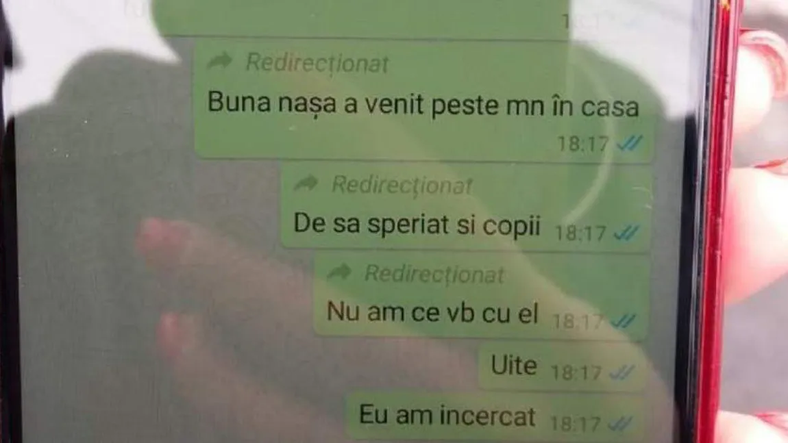 Crima din Chitila. Ultimul mesaj trimis de tânăra ucisă sub ochii copiilor de soţul care avea interdicţie