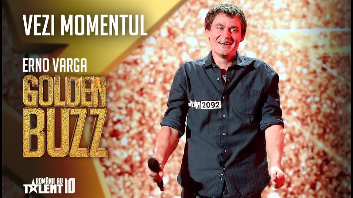 ROMANII AU TALENT 2020. Cine a luat primul Golden Buzz în sezonul 10. Moment fabulos! VIDEO