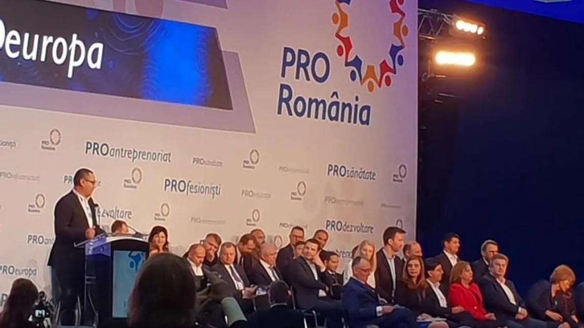 LIVE Pro România îşi anunţă cele 10 priorităţi pentru dezvoltarea ţării. La Consiliul Naţional participă şi Gabriela Firea şi Tăriceanu