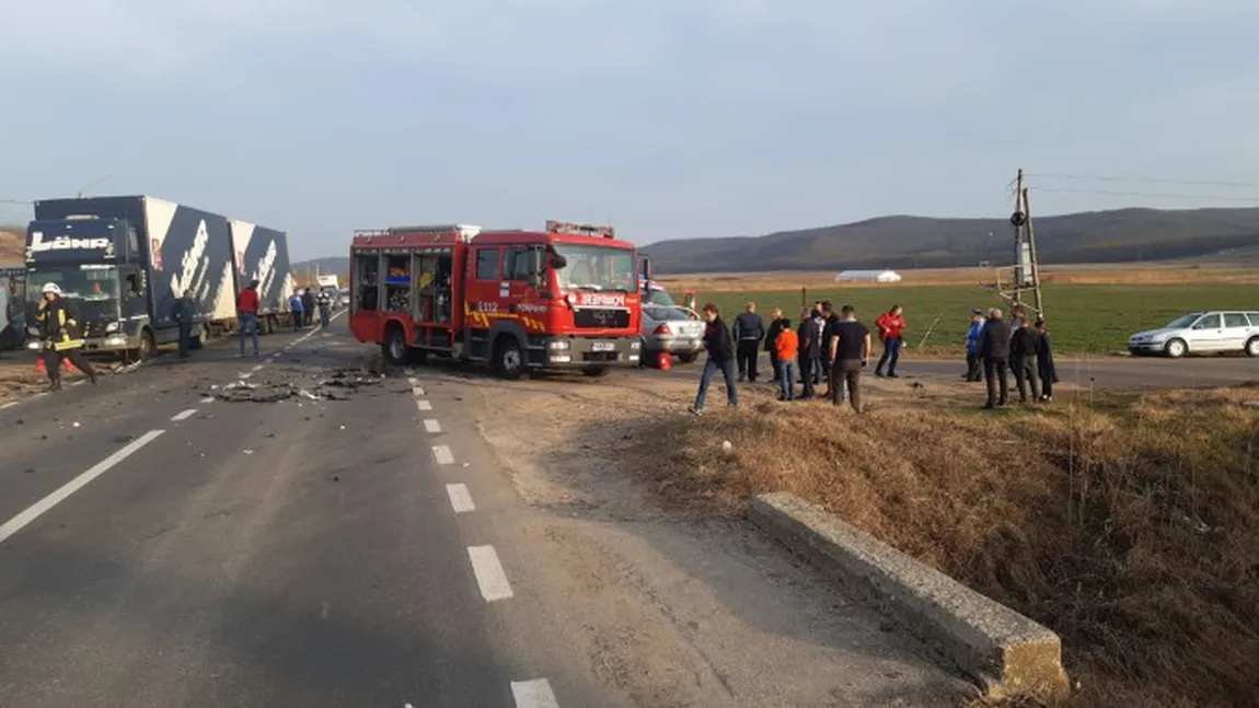 Accident grav cu şase răniţi şi doi morţi, dintre care un adolescent de 14 ani,  în Vaslui. A fost activat planul ROŞU