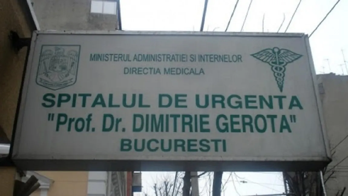 Bărbatul de 60 de ani internat iniţial la Spitalul Gerota este în stare gravă. Are două boli cronice