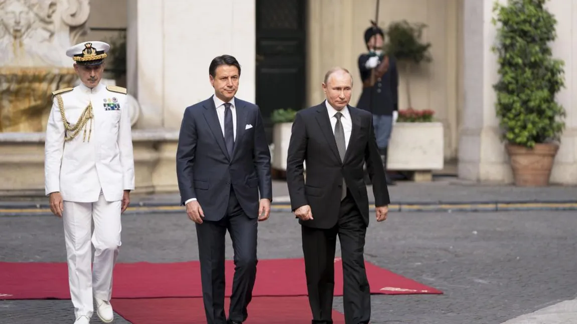 CORONAVIRUS. Convorbirea dintre Putin şi premierul Italiei agită guvernul: 