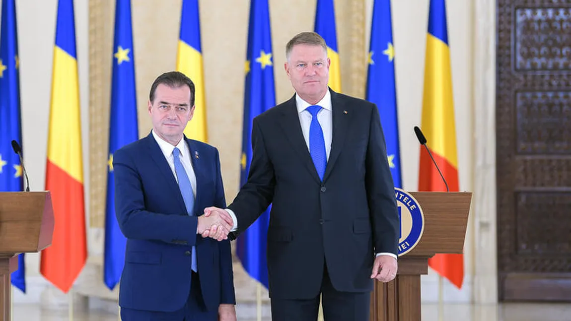 Klaus Iohannis îl desemnează premier din nou pe Ludovic Orban. Mâine e posibil să avem votarea Guvernului în condiţii speciale