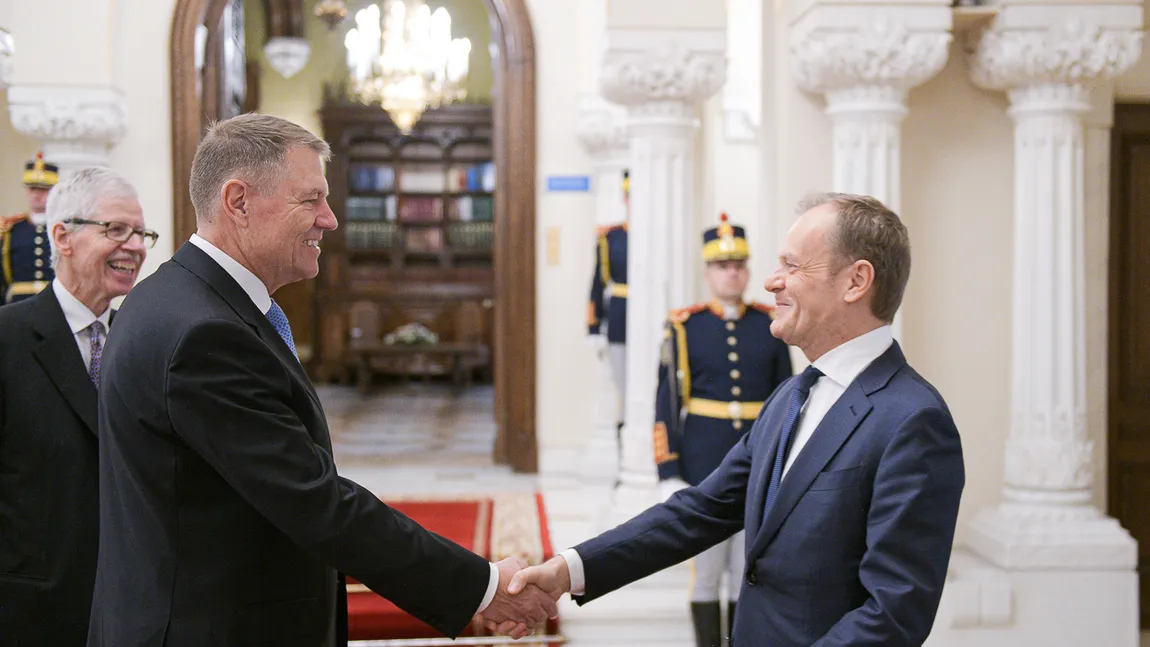 Donald Tusk confirmă că Iohannis a fost luat în calcul pentru preşedinţia Consiliului European: I-am propus, dar a refuzat