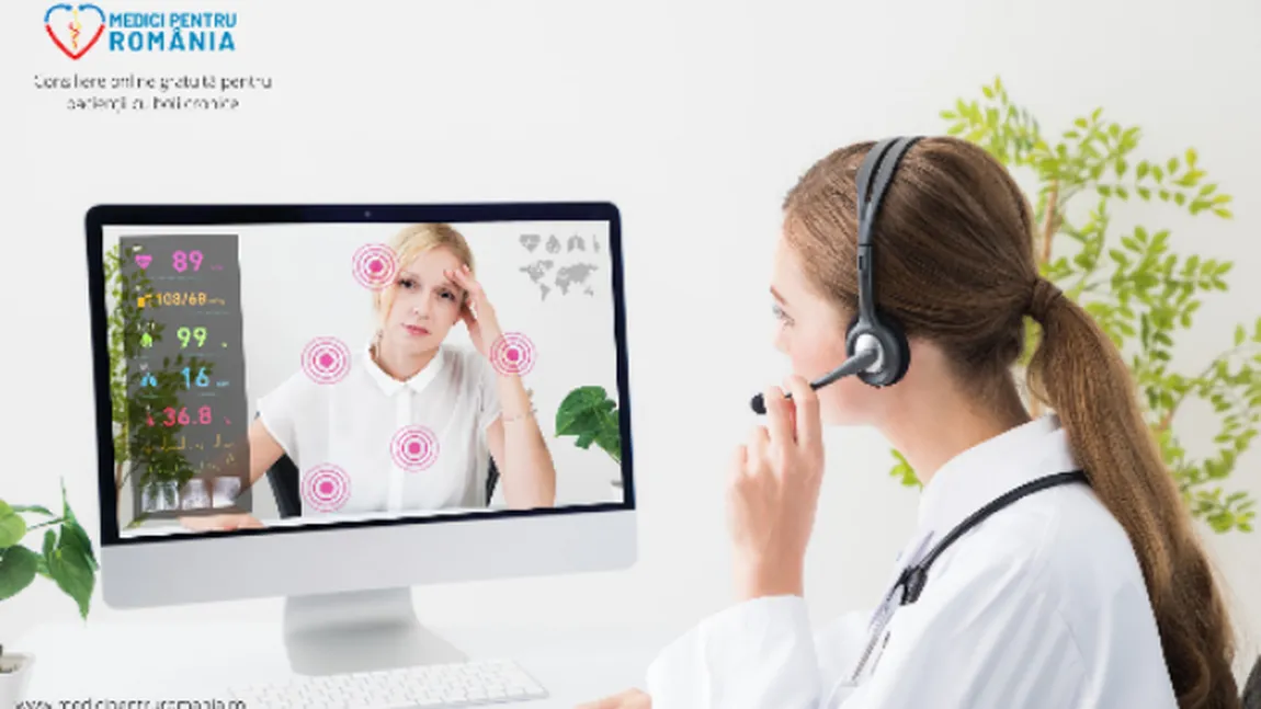 Suport online gratuit pentru pacienţii cu boli cronice. Medici pentru România lansează campania 