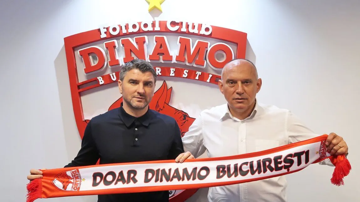 Adrian Mihalcea, noul antrenor al lui Dinamo