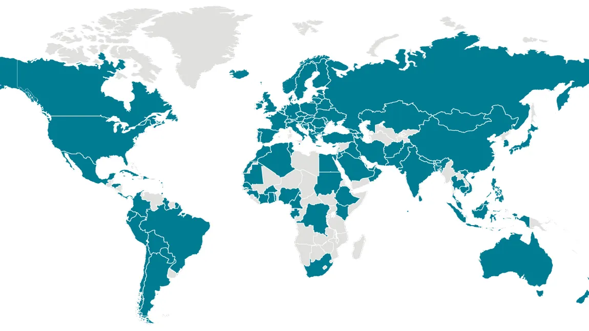 Peste 200.000 de cazuri de coronavirus în lume, dintre care 8.200 de morţi. INSP a actualizat lista ţărilor cu peste 500 de cazuri