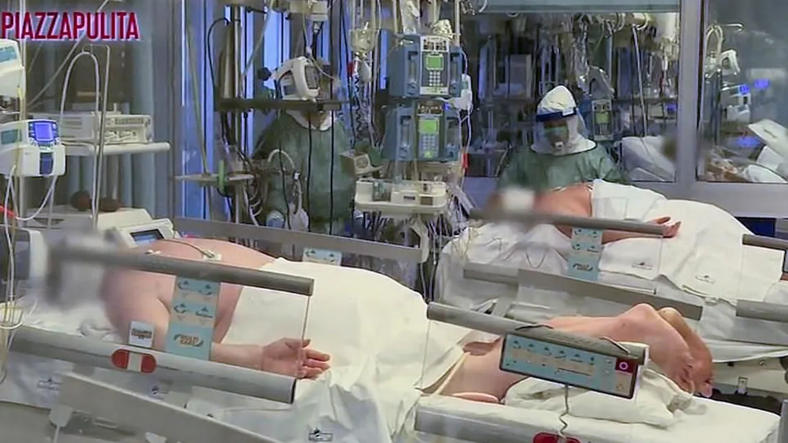 Imagini dramatice din spitalele din Italia: Motivul incredibil pentru care pacienţii cu coronavirus sunt ţinuţi cu faţa în jos