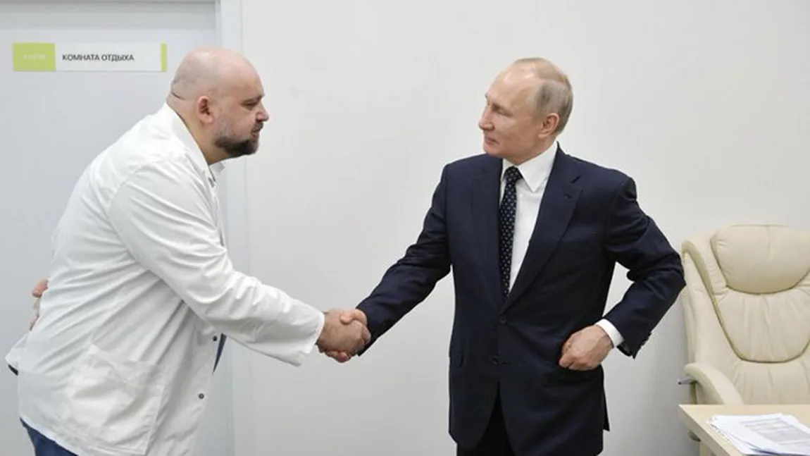 Medicul cu care Putin s-a întâlnit săptămâna trecută are coronavirus. O strângere de mână care zguduie lumea