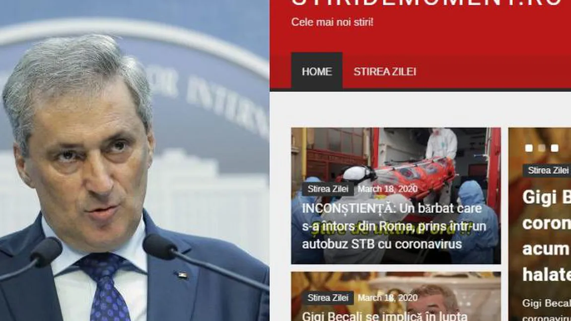 Primul site închis pe motiv de Fake News pe tema coronavirus!