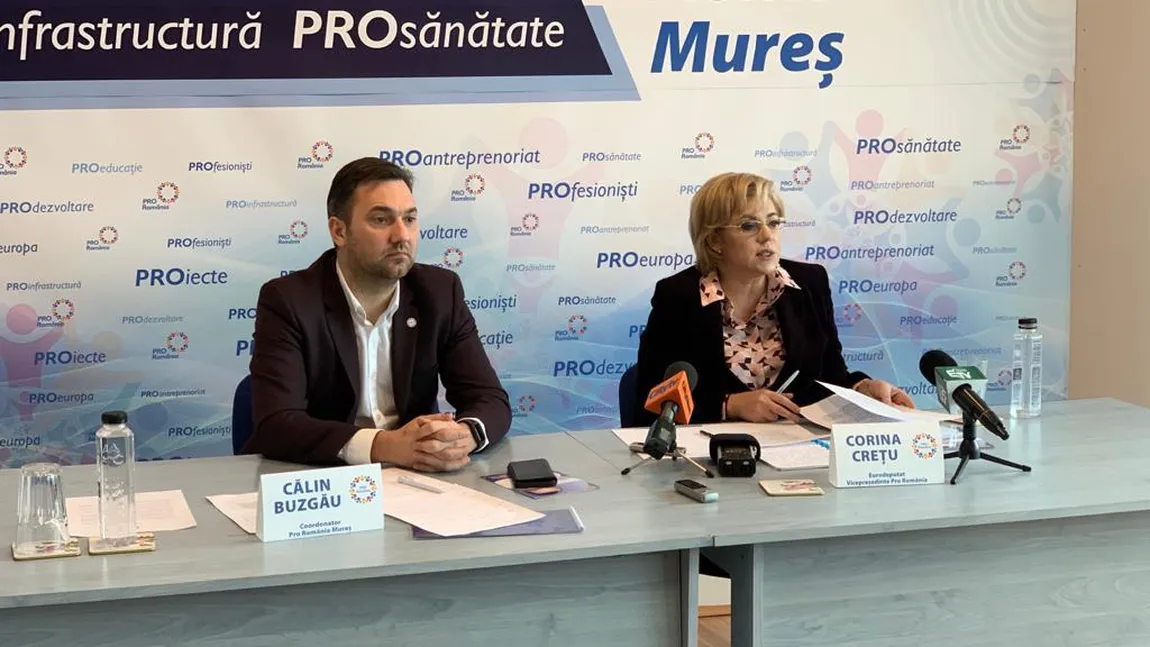 ALEGERI LOCALE 2020. Pro România Mureş anunţă o alianţă electorală cu oricine are un proiect fezabil, cu excepţia PSD şi ALDE