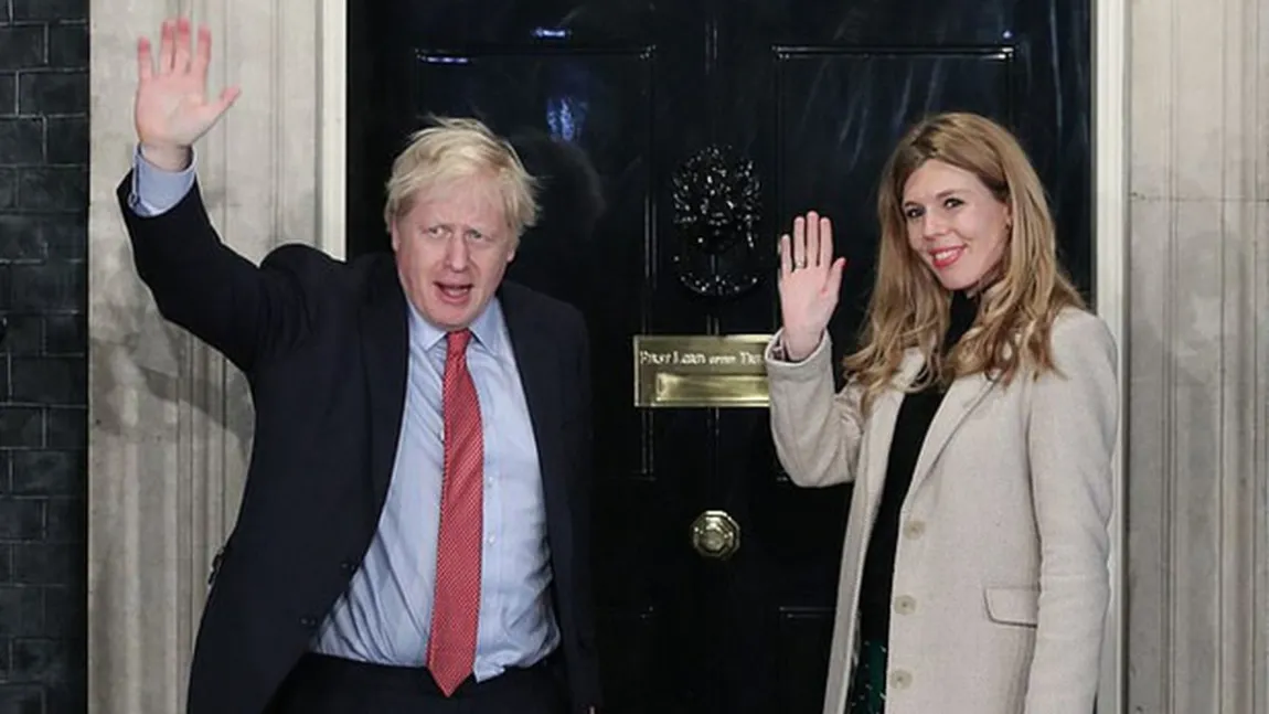 Logodnica lui Boris Johnson, primul mesaj după ce premierul britanic a ieşit de la terapie intensivă