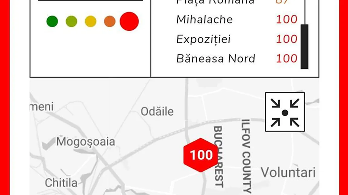 Poluare masivă în Bucureşti miercuri dimineaţă. Reacţia ministrului Mediului