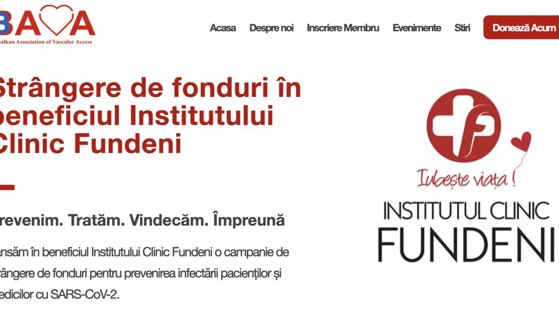 Mobilizare şi în piaţa de publicitate pentru lupta contra COVID-19. Donaţii pentru Institutul Clinic Fundeni