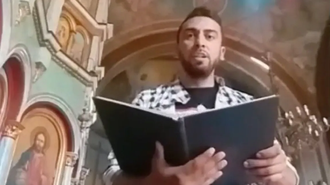 Rugăciunea scandaloasă a unui tânăr rom într-o biserică din Dolj: 