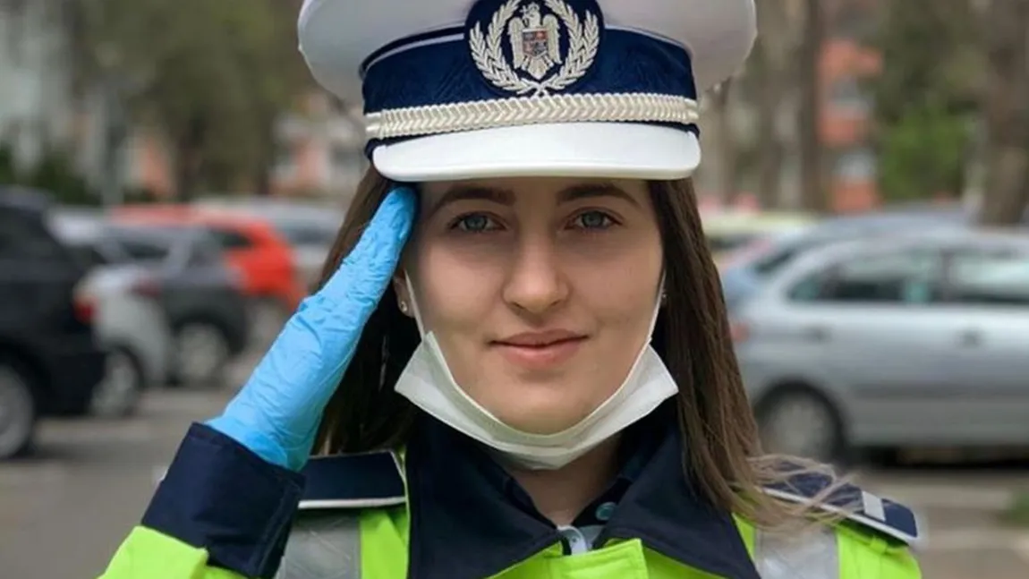 Reacţia unei poliţiste atunci când a aflat că persoana pe care a oprit-o în trafic era medic