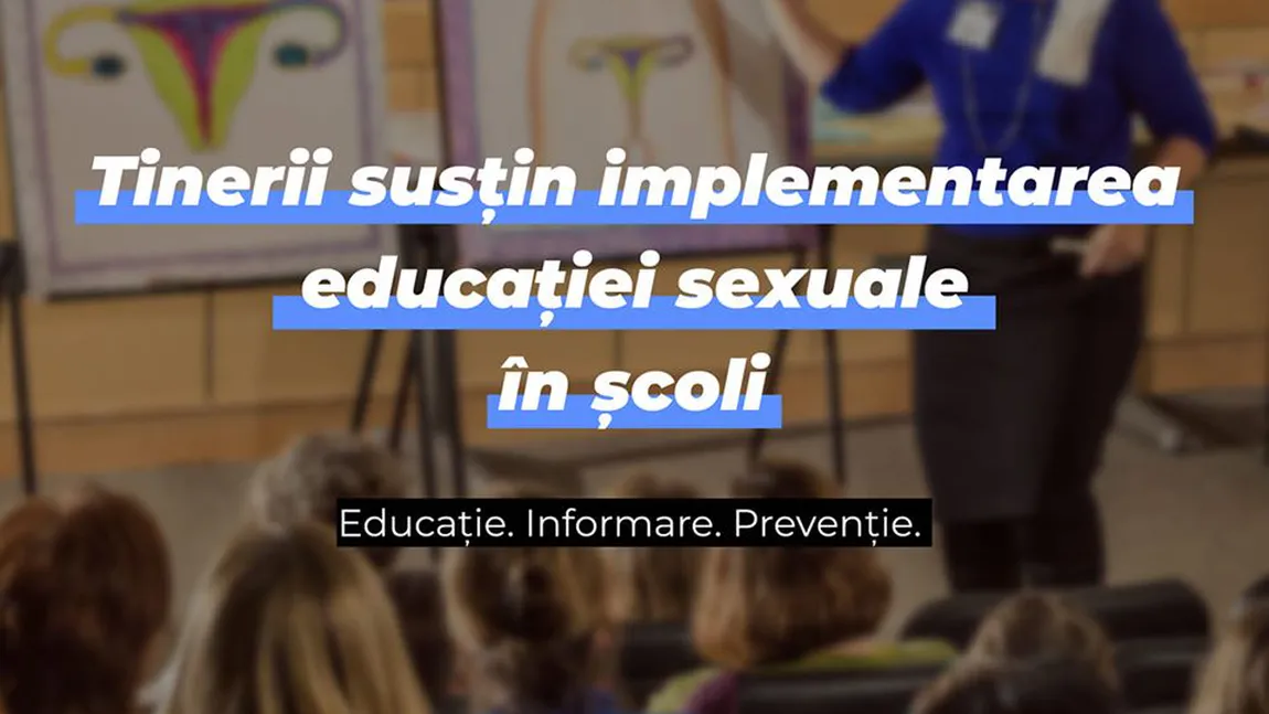 Tinerii susţin implimentarea educaţiei sexuale în şcoli