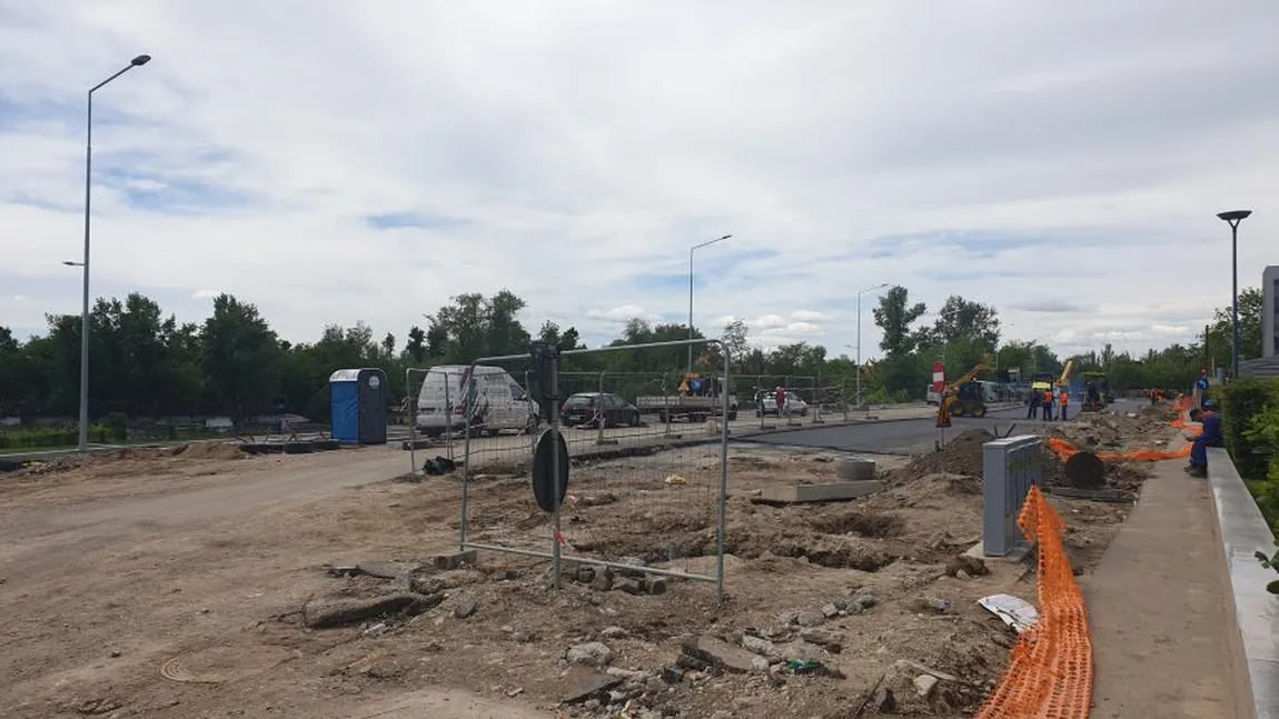Lucrările la Şoseaua Fabrica de Glucoză sunt departe de a fi finalizate. Termenul de predare, depăşit deja cu patru luni