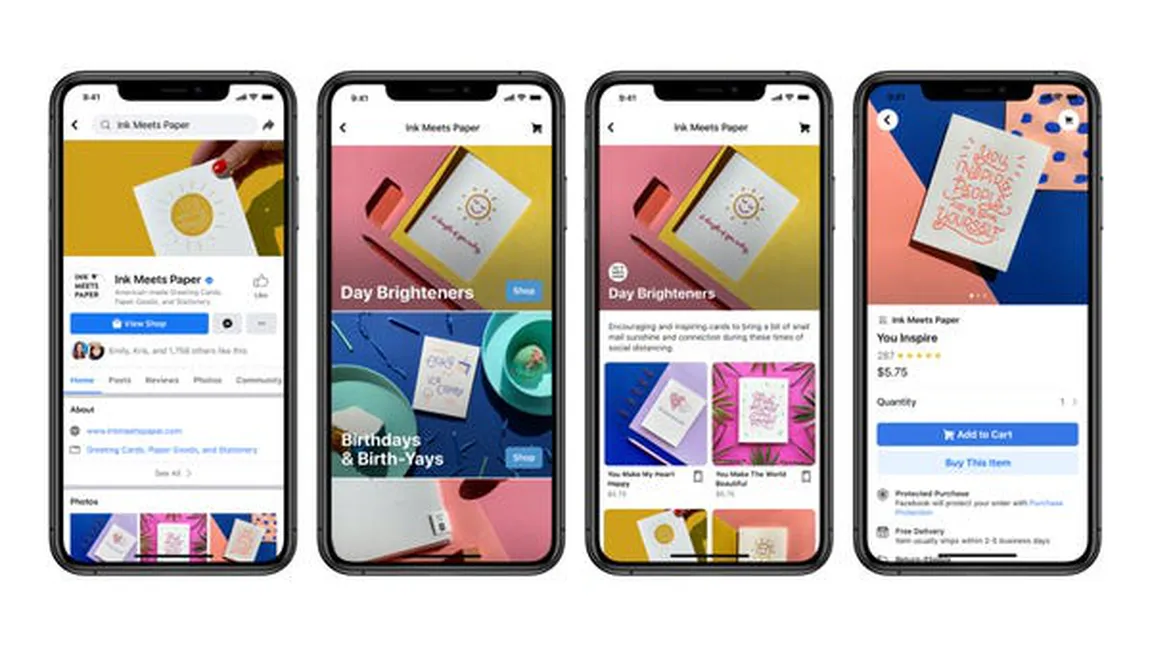 Facebook a lansat un nou serviciu de cumpărături online şi intră în competiţie cu Amazon