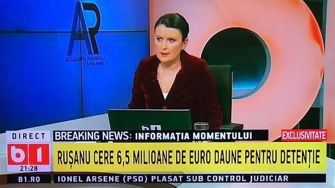 B1 o acuză pe Sorina Matei că este susţinută de Sputnik! Explicaţile postului TV şi ale patronatului după demiterea moderatoarei