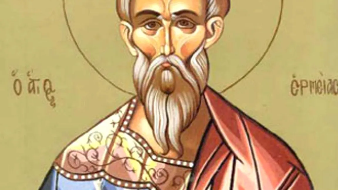 CALENDAR ORTODOX 31 MAI 2020. Praznicul Sfântului Mucenic Ermie, ale cărui moaşte vindecă orice boală