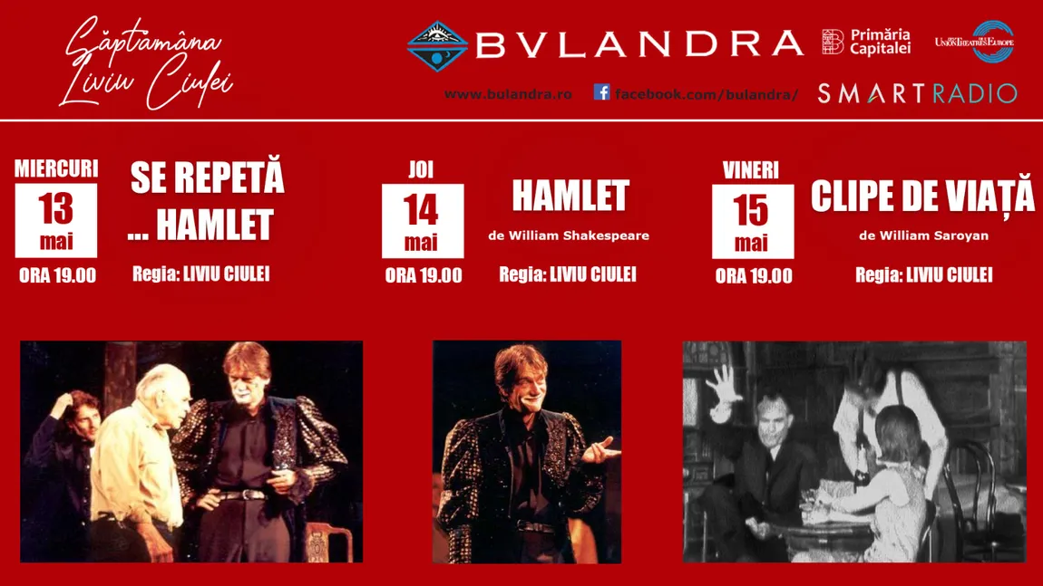 Liviu Ciulei revine online cu magia sa la Teatrul 
