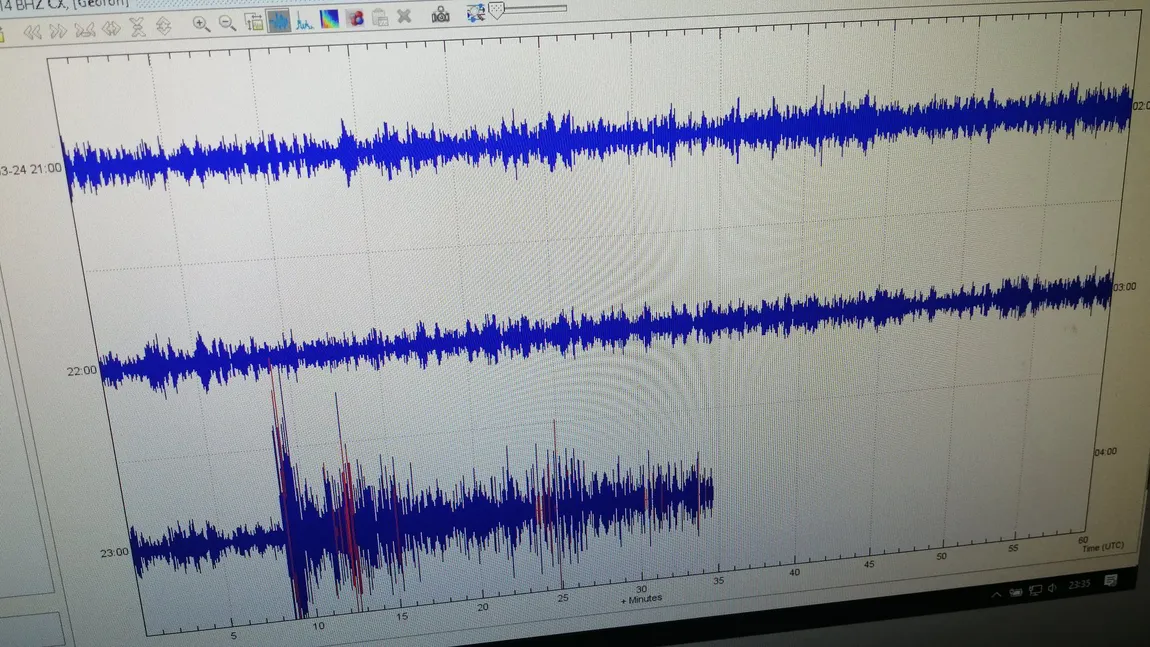 Cutremur în zona Vrancea. România a avut, în medie, mai mult de un cutremur pe zi în luna mai