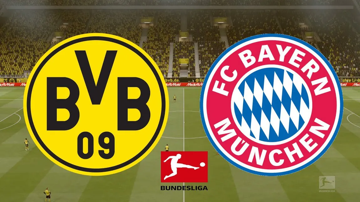 Borussia Dortmund - Bayern Munchen 0-1. Bavarezii scapă spre al optulea titlu consecutiv în Germania
