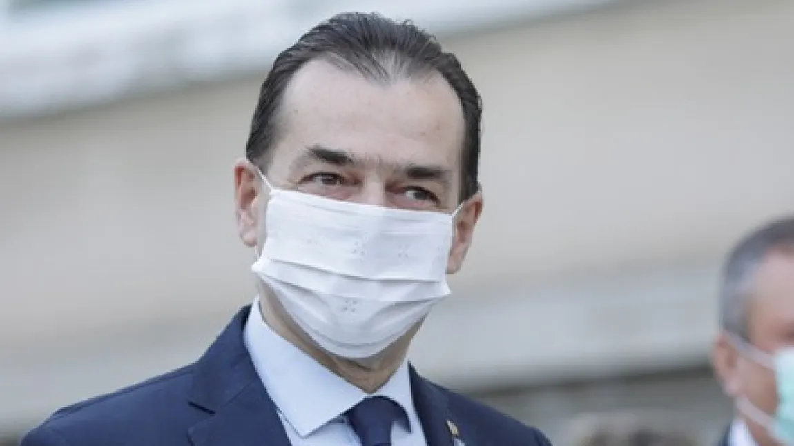 Ludovic Orban anunţă amenzi pentru cei care nu poartă măşti după 15 mai. 