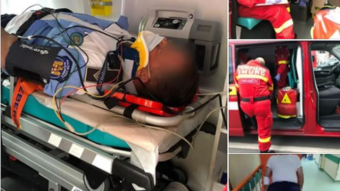 Poliţist din Bucureşti lovit şi târât de o maşină care a trecut pe roşu. Şoferul vinovat a fugit de la locul accidentului