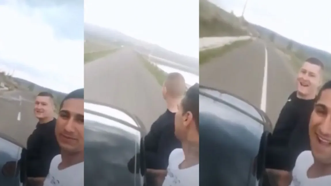 Inconştienţă la volan transmisă live pe Facebook. Poliţia i-a găsit pe teribilişti după trei zile VIDEO