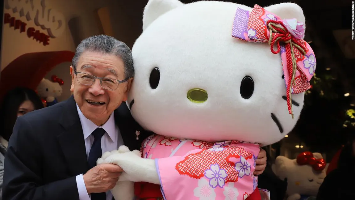 Fondatorul Hello Kitty a predat frâiele companiei după 60 de ani de conducere. Cine va prelua funcţia