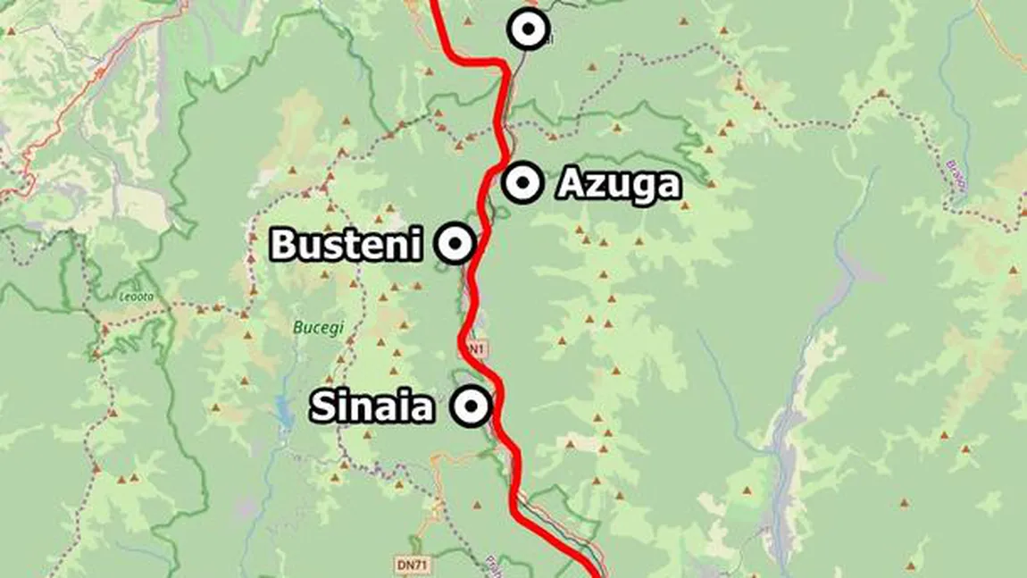 Centura Comarnic, scoasă la licitaţie vara asta. La Buşteni autostrada va ocoli staţiunea printr-un tunel