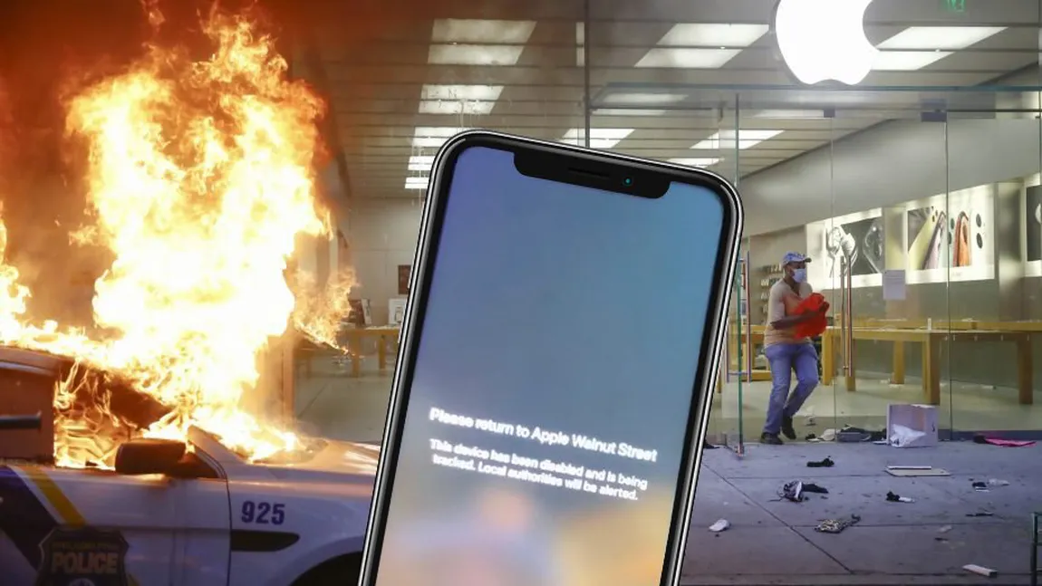 Hoţii de iPhone sunt urmăriţi. Mesajul trimis de Apple celor care au furat smartphone-uri în timpul revoltelor din SUA