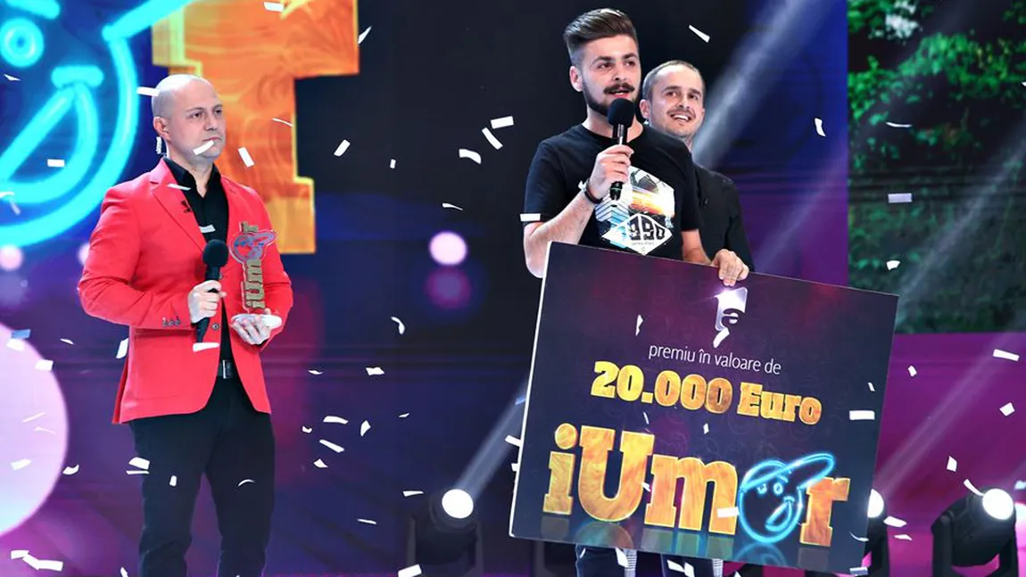 Edi Vacariu este marele câștigător al sezonul 8 iUmor VIDEO