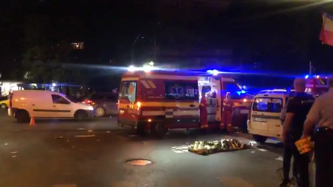 Accident grav în Capitală. O persoană a murit, iar alte două au fost rănite