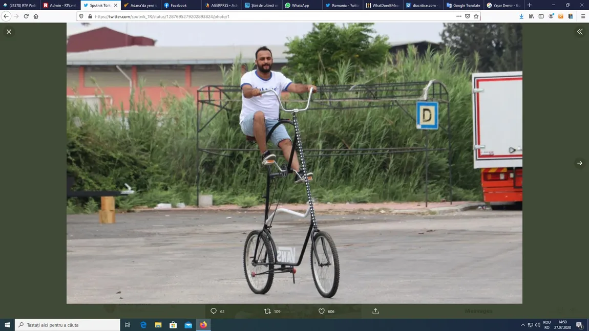 A apărut pe piaţă bicicleta care te apără de coronavirus. Cum arată 