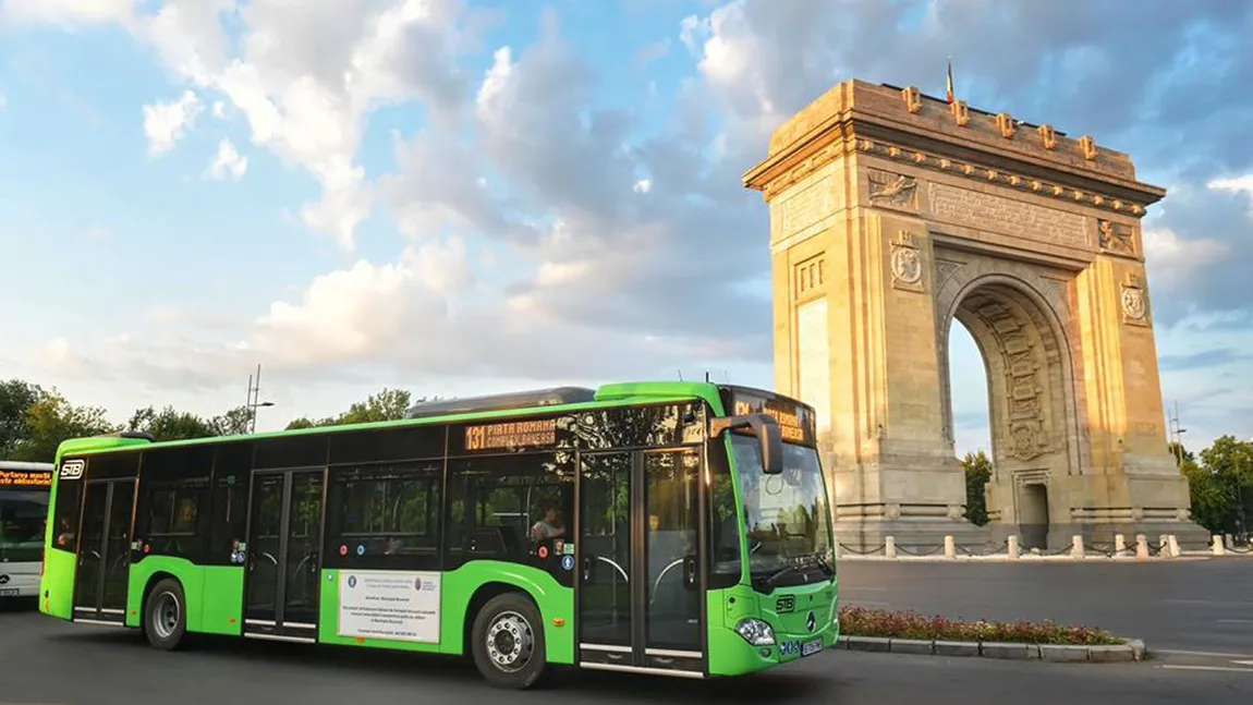 Primele autobuze hibrid au început deja să circule în Bucureşti. Ce traseu au