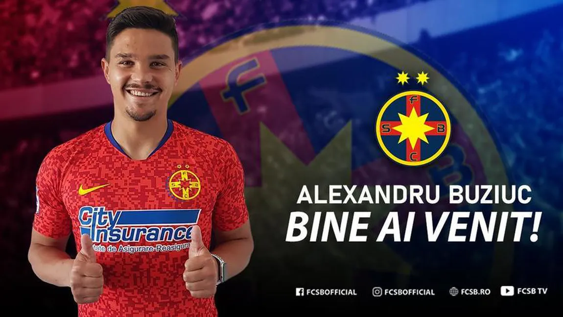 Alexandru Buziuc, transferat de la Academica Clinceni la FCSB