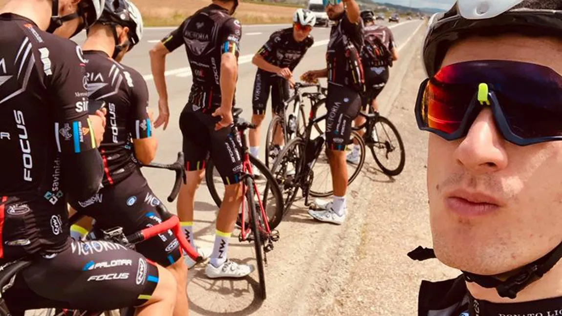 Echipa de ciclism româno-italiană, jefuită de hoţii de biciclete din Sibiu. Sportivii urmau să participe la Turul Ciclist al Sibiului