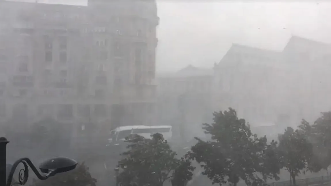 Temperaturi în prag de caniculă, dar şi ploi trecătoare în Bucureşti în următoarele zile