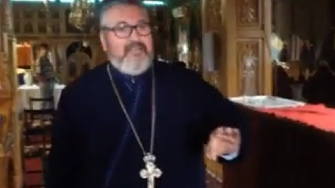 Război între enoriaşi şi preotul dintr-un sat de lângă Bucureşti. Oamenii îl acuză că le cere sume imense pentru înmormântări VIDEO