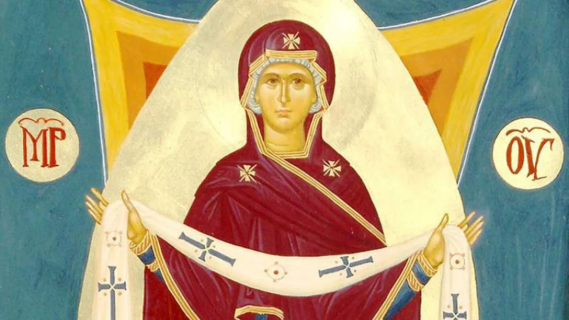 CALENDAR ORTODOX 1 OCTOMBRIE 2020 Cruce roşie. Acoperământul Maicii Domnului. Rugăciune pentru a scăpa de nevoi, necazuri, neputinţe