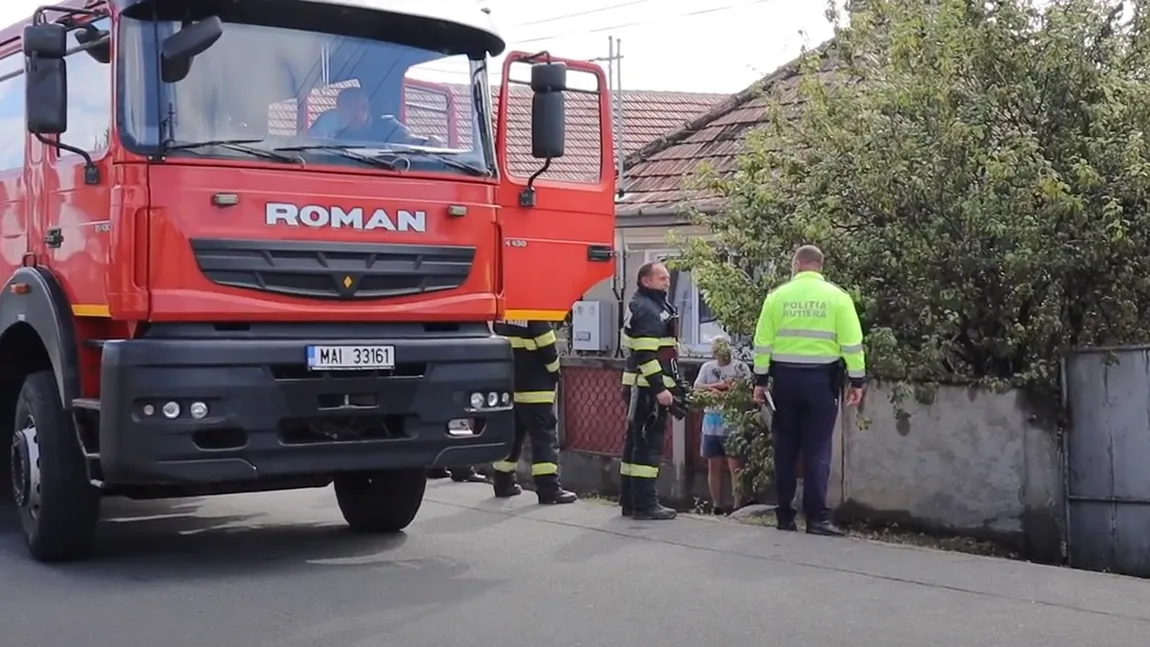 Explozie într-o locuinţă din localitatea clujeană Copăceni din cauza unei acumulări de gaze