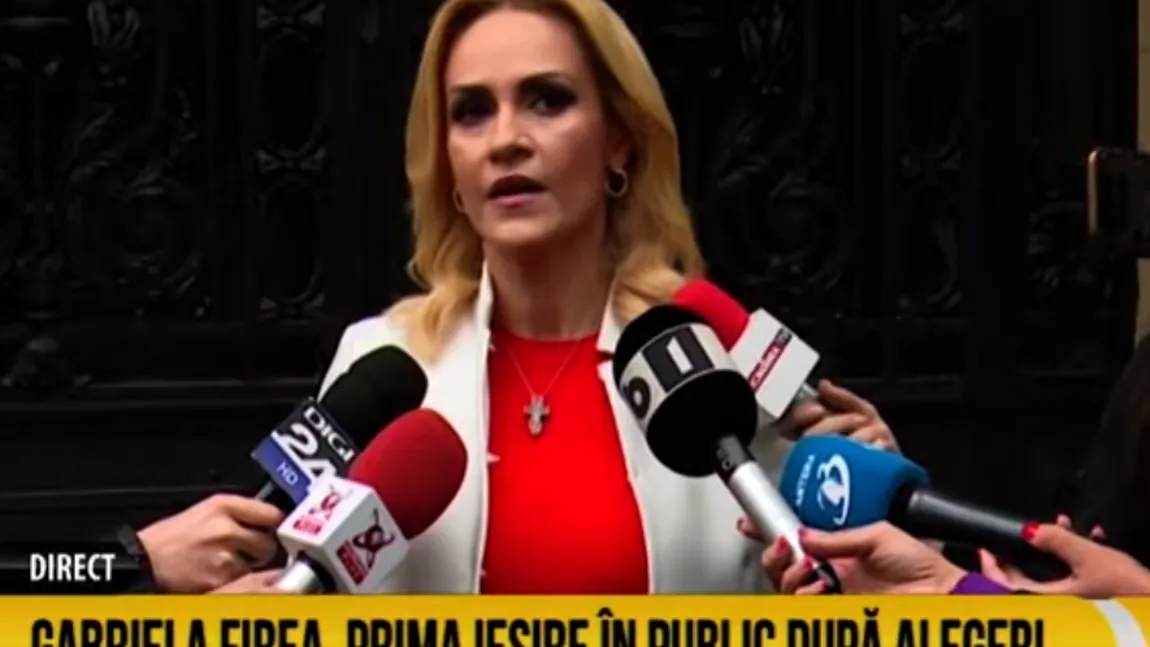 Gabriela Firea: Mama domnului Ponta, chipurile, l-ar fi votat pe domnul Dan