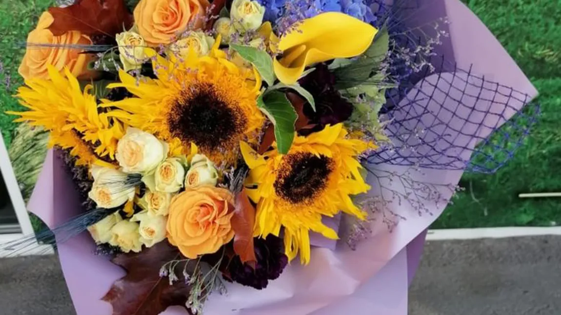 Mesajul unei florărese în prima zi de şcoală: 