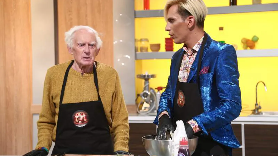 CHEFI LA CUTITE 2020. Florin Marin şi partenerul său de 81 de ani au făcut SHOW. Britanicul a murit după filmări VIDEO