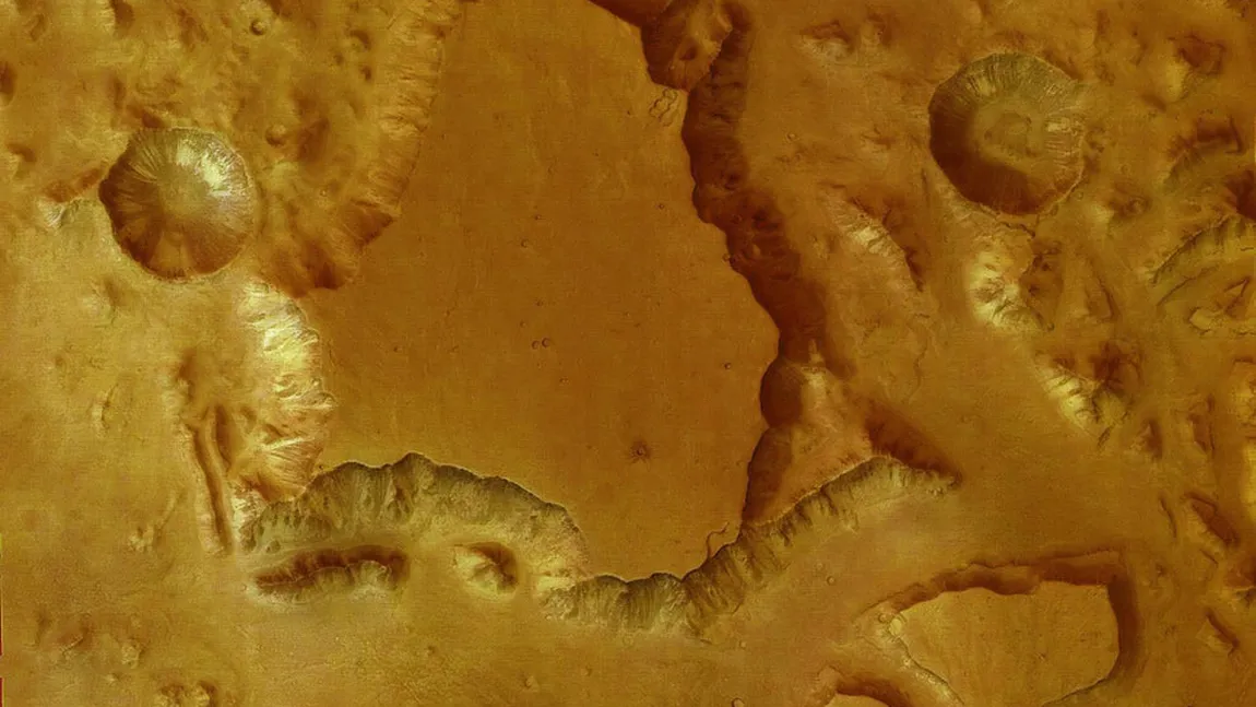 Date uluitoare transmise de sona Mars Express. Sub suprafaţa lui Marte au fost descoperite mai multe ochiuri de apă
