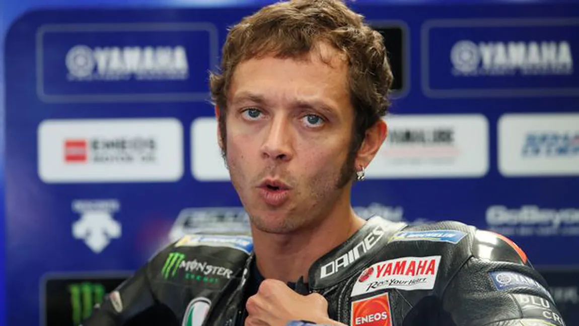 Valentino Rossi, depistat pozitiv cu covid-19. Pilotul de la Yamaha va rata Marele Premiu al Aragonului